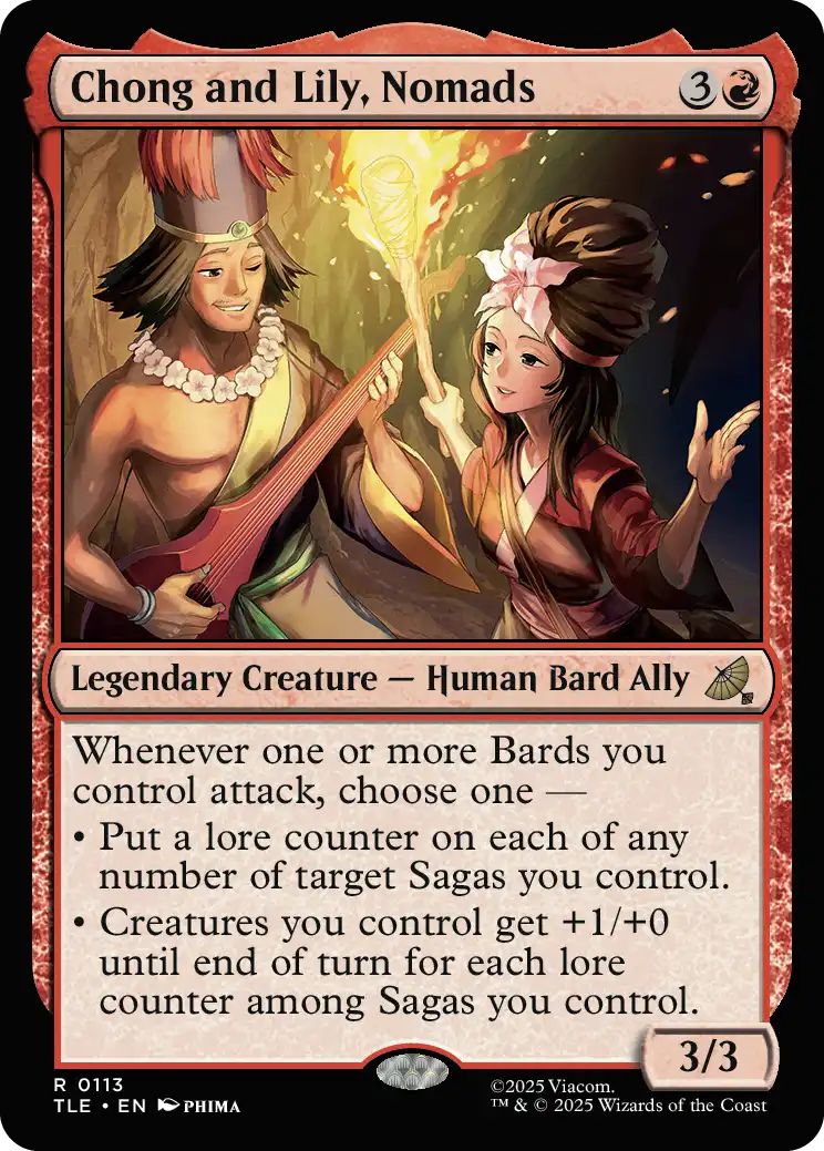 Chong and Lily, Nomads