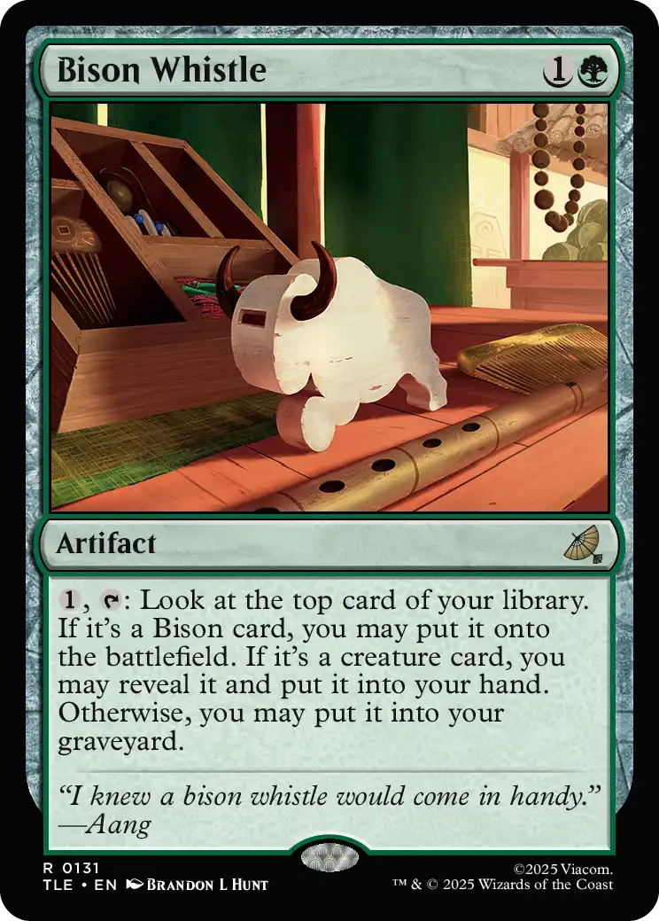Bison Whistle