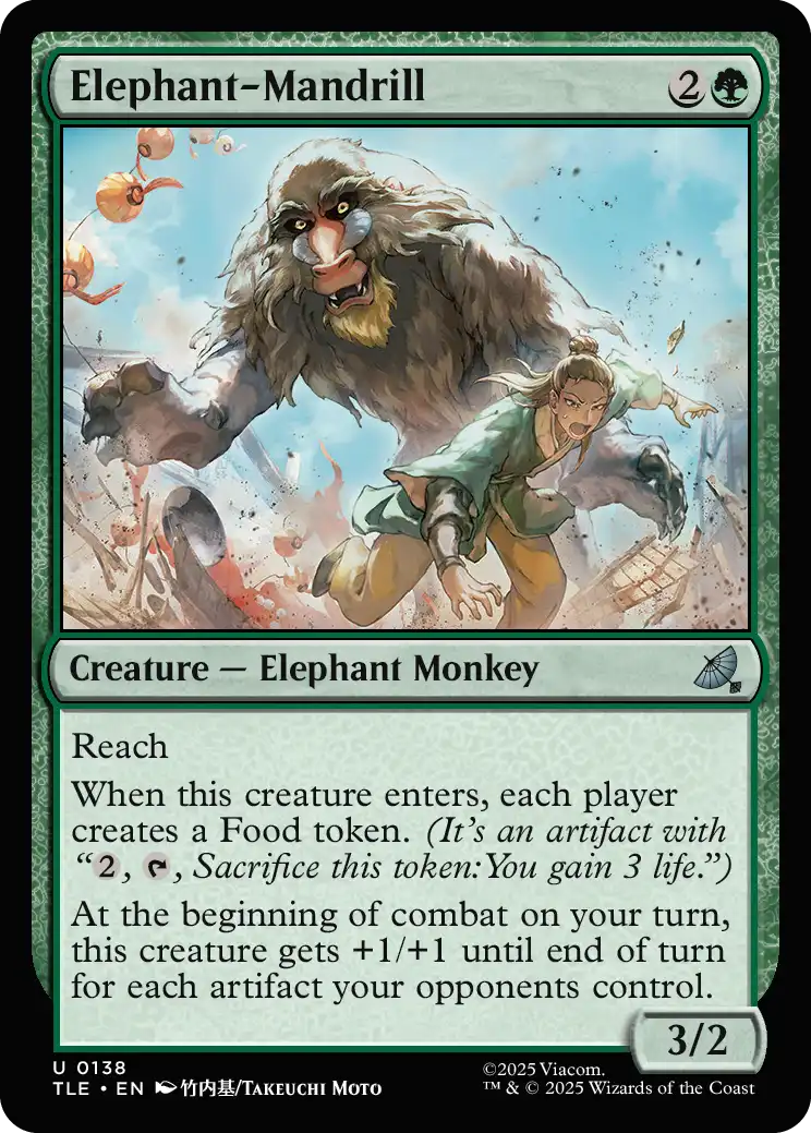 Elephant-Mandrill