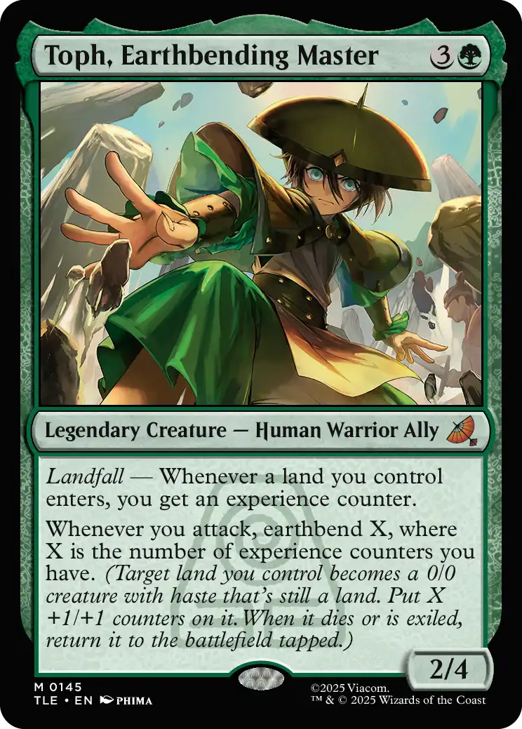 Toph, Earthbending Master