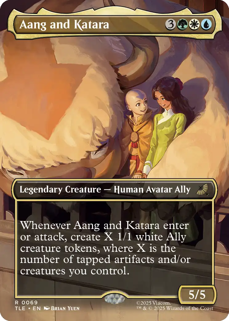 Aang and Katara