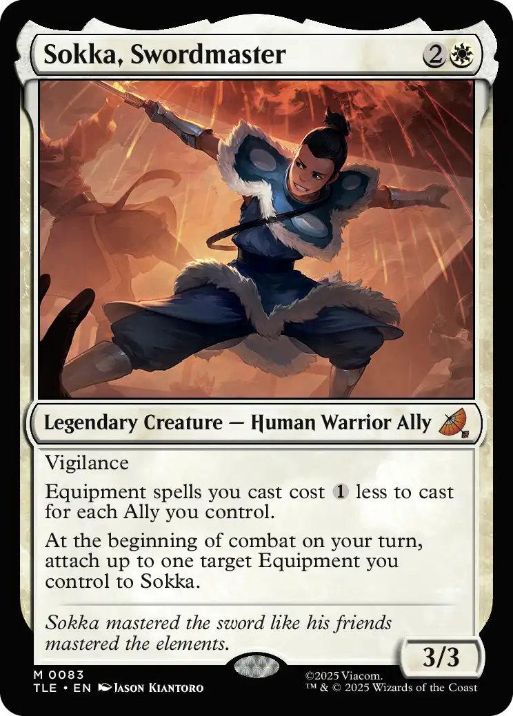 Sokka, Swordmaster