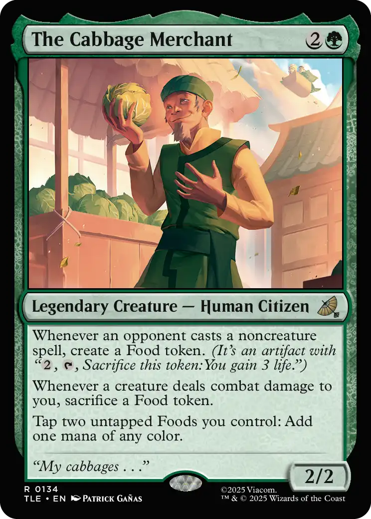 The Cabbage Merchant