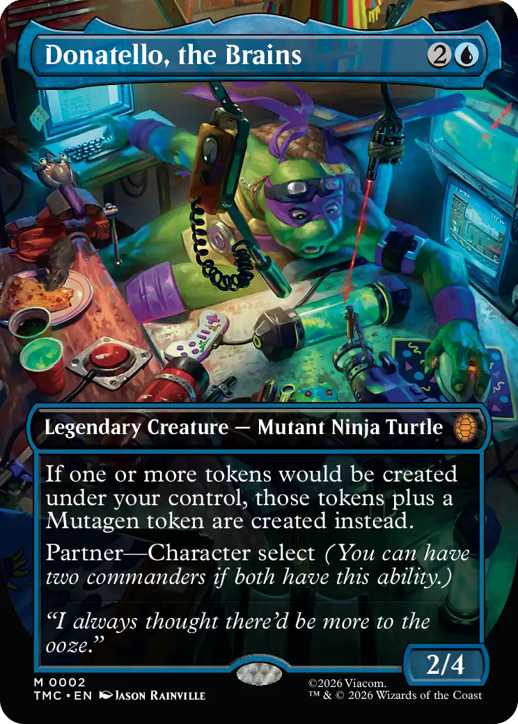 Donatello, the Brains