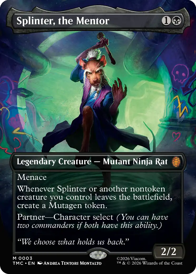 Splinter, the Mentor