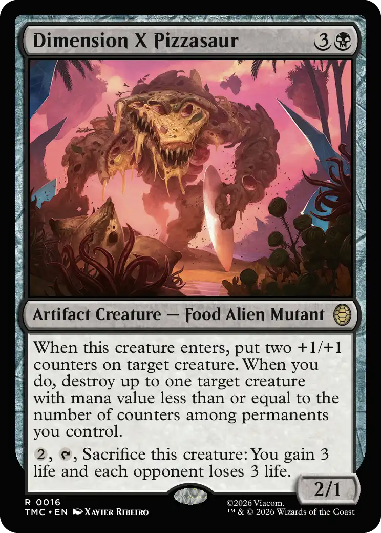 Dimension X Pizzasaur