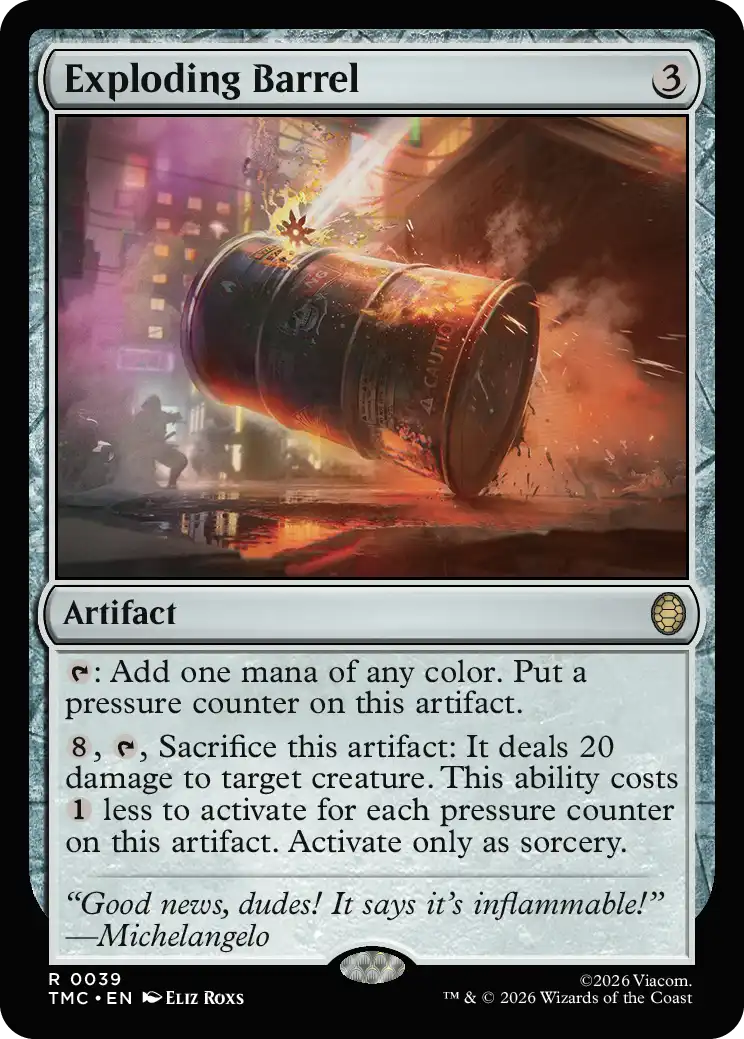 Exploding Barrel