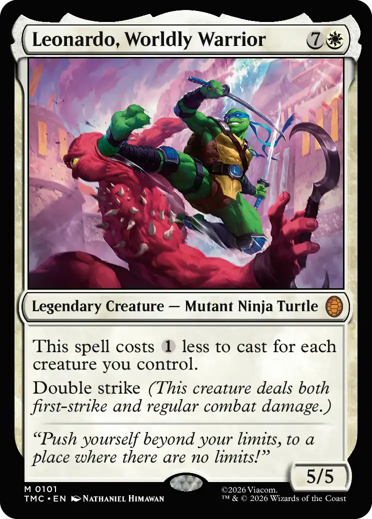 Leonardo, Worldly Warrior