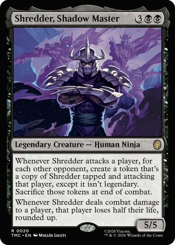 Shredder, Shadow Master