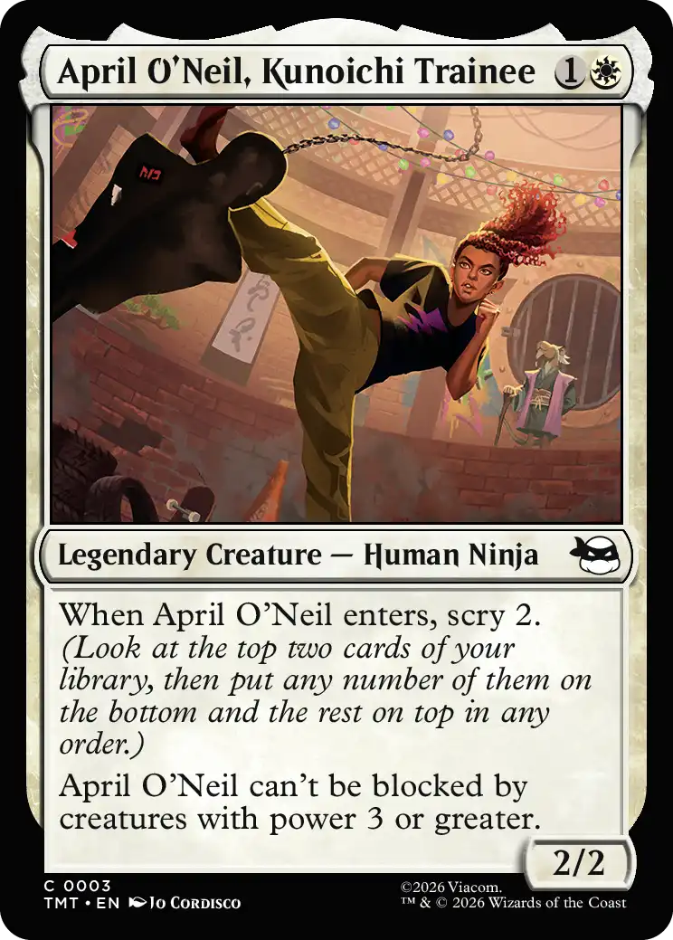 April O'Neil, Kunoichi Trainee