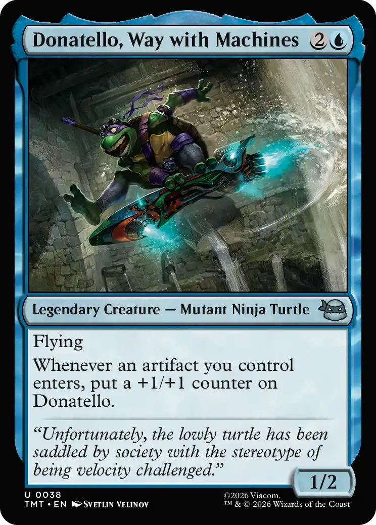 Donatello, Way with Machines