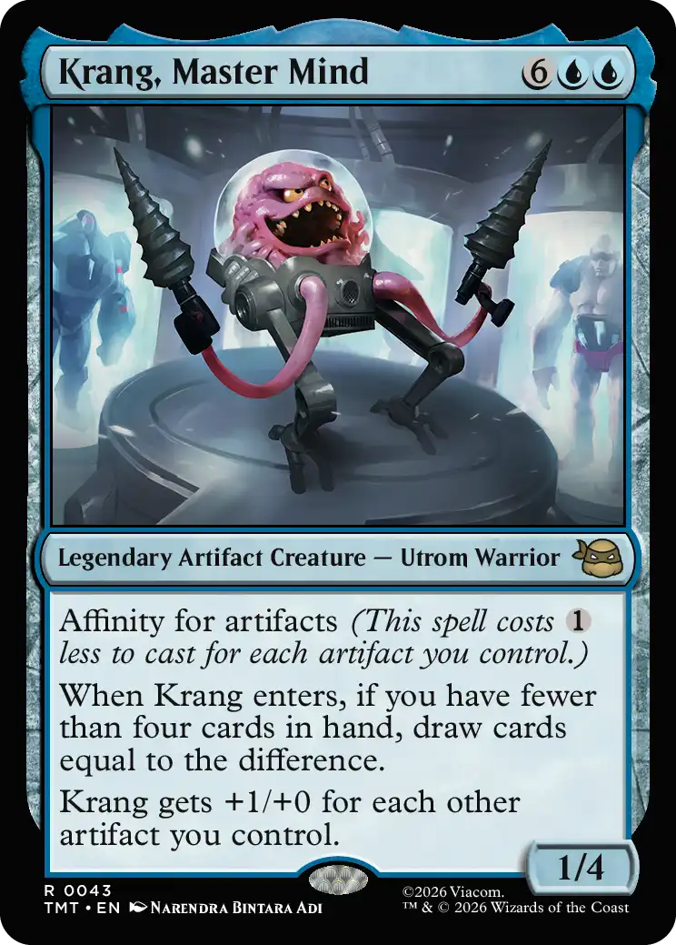 Krang, Master Mind