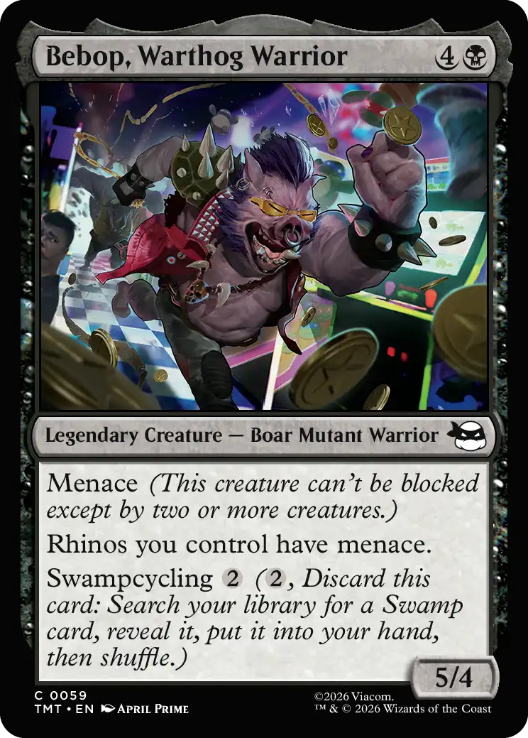 Bebop, Warthog Warrior