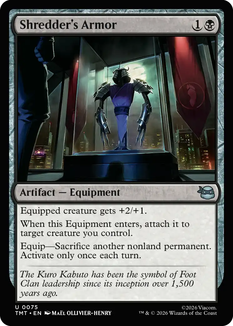 Shredder's Armor