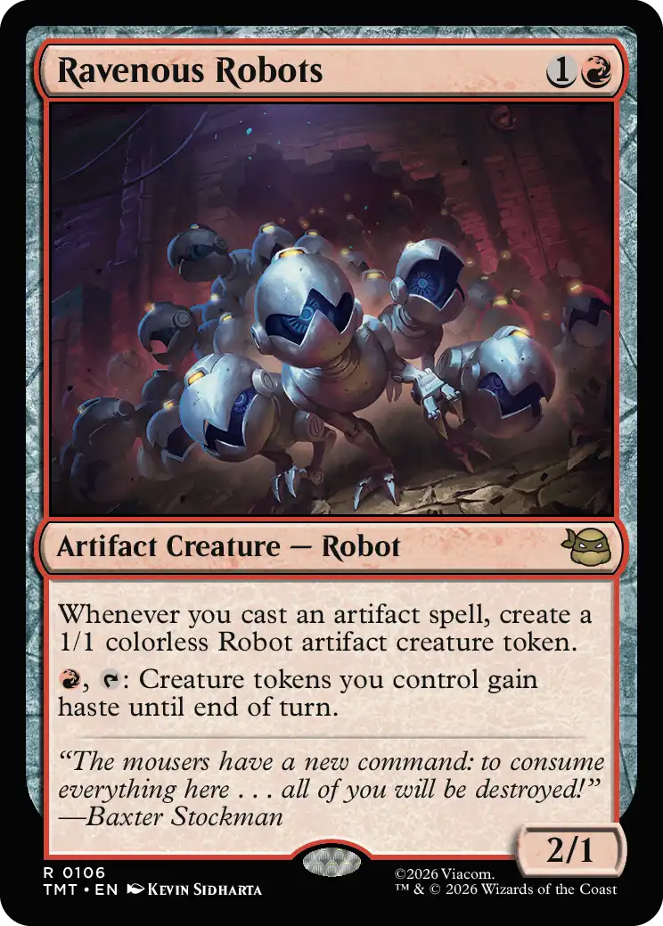 Ravenous Robots