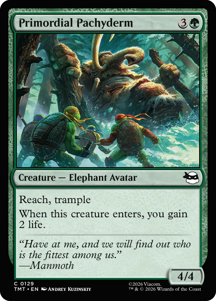 Primordial Pachyderm