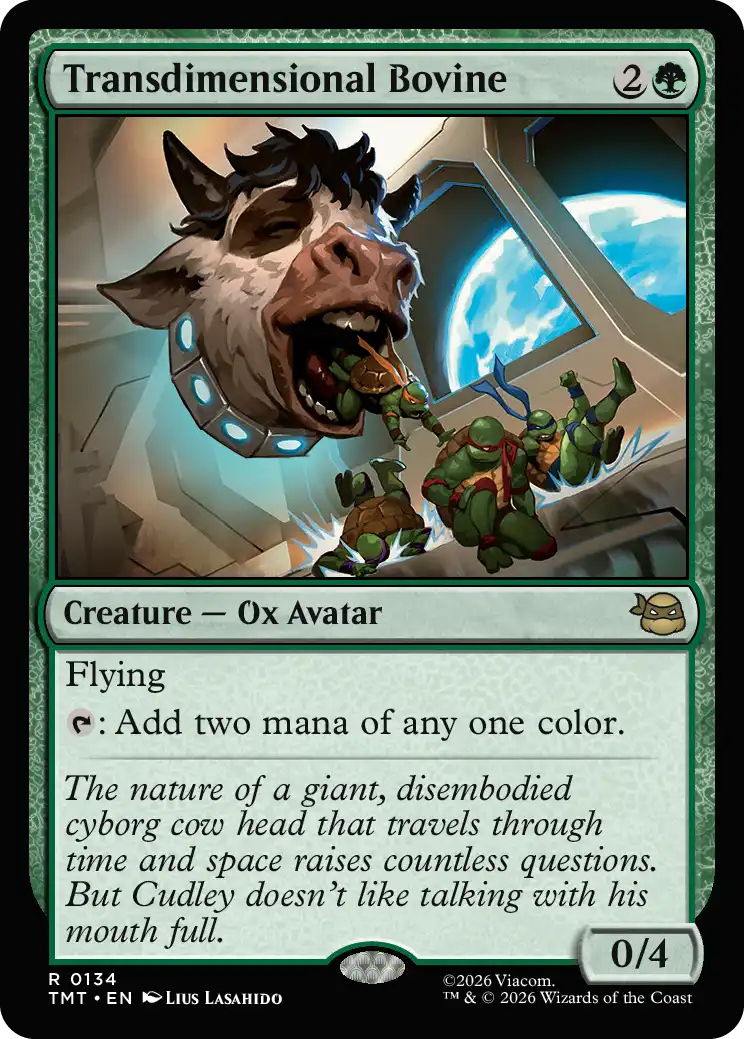 Transdimensional Bovine