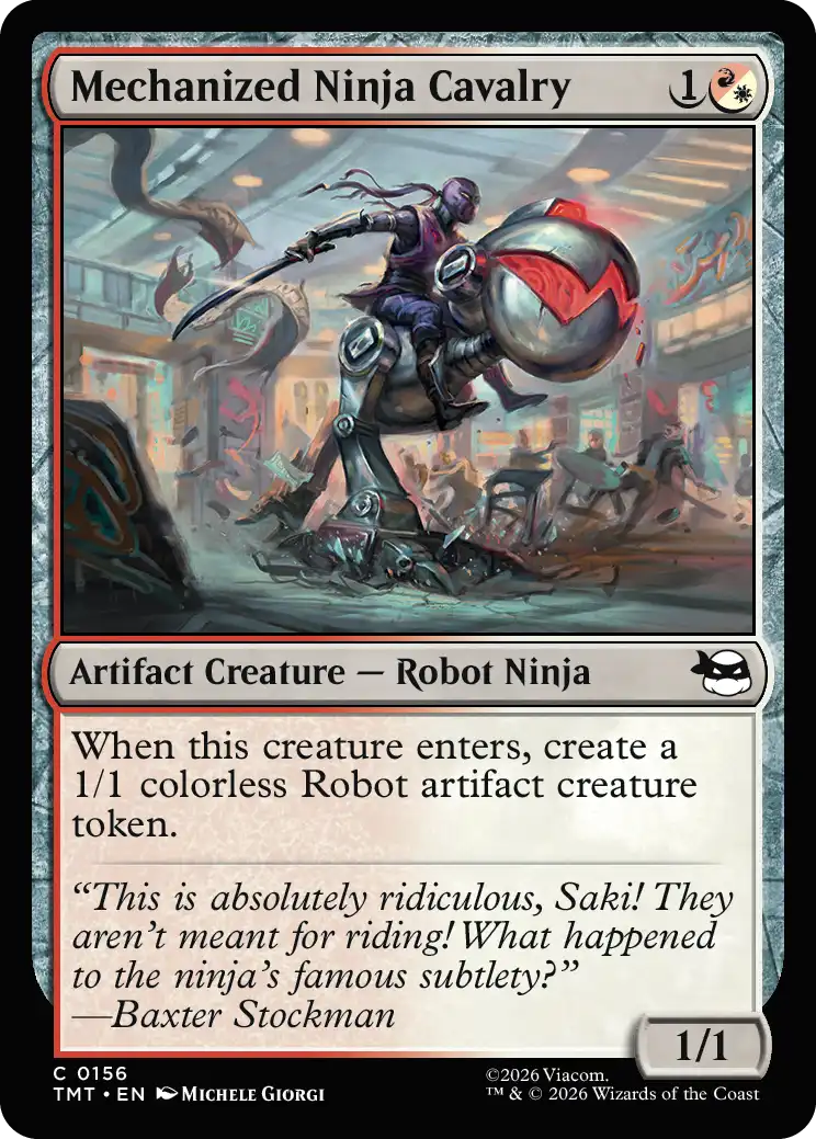 Mechanized Ninja Cavalry