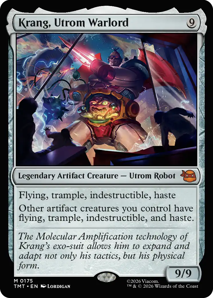 Krang, Utrom Warlord