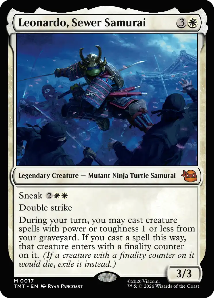 Leonardo, Sewer Samurai