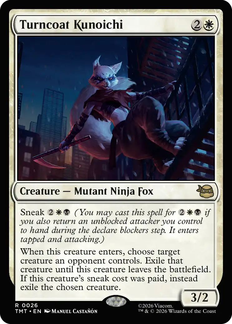 Turncoat Kunoichi