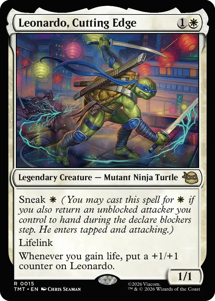 Leonardo, Cutting Edge