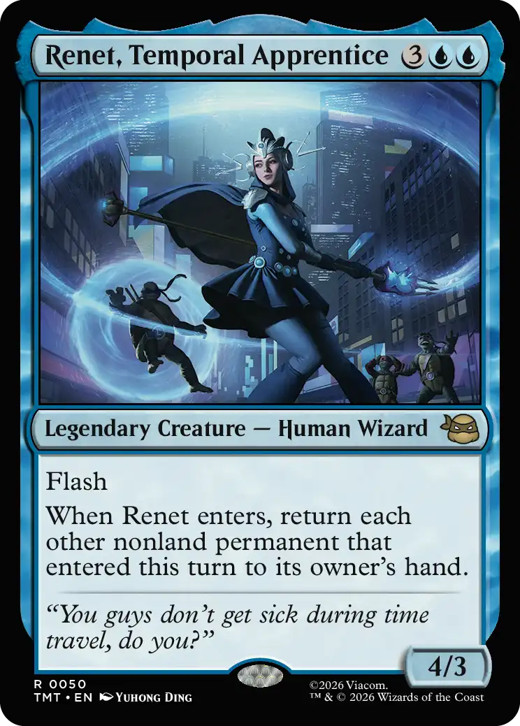 Renet, Temporal Apprentice