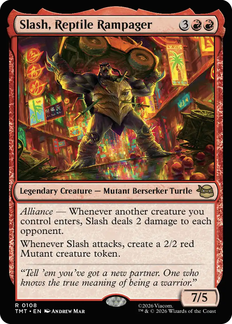 Slash, Reptile Rampager