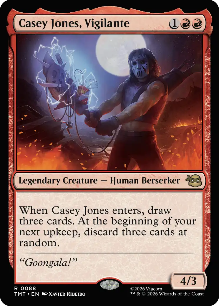 Casey Jones, Vigilante