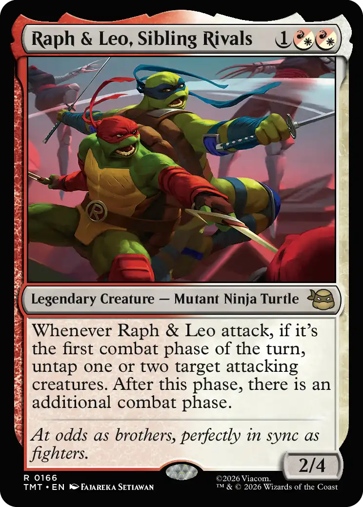 Raph & Leo, Sibling Rivals
