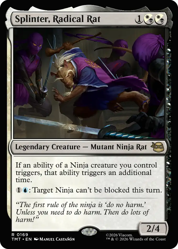 Splinter, Radical Rat