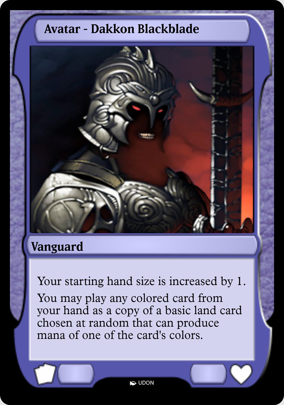 Avatar - Dakkon Blackblade