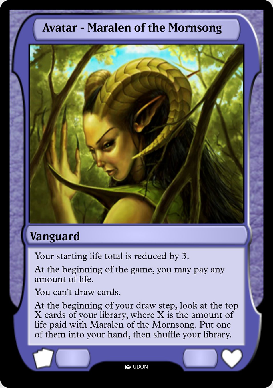 Avatar - Maralen of the Mornsong