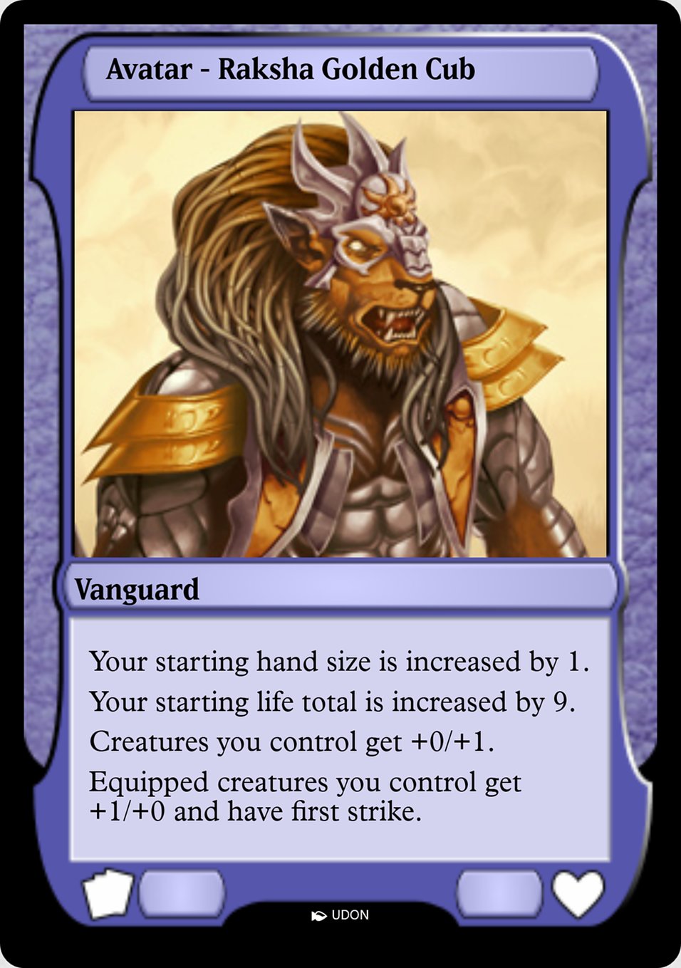 Avatar - Raksha Golden Cub