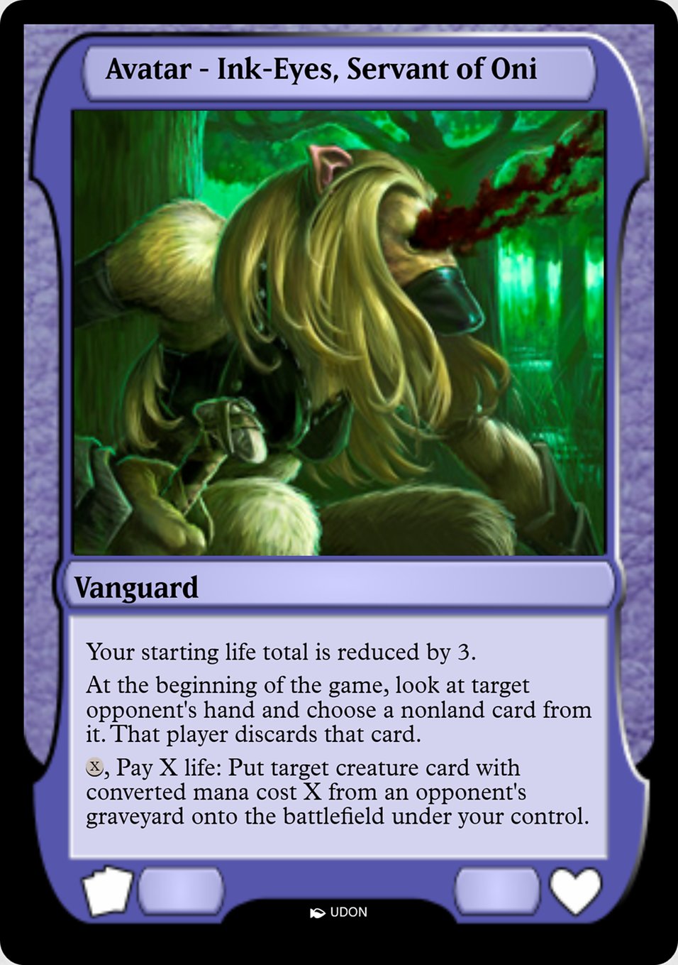 Avatar - Ink-Eyes, Servant of Oni
