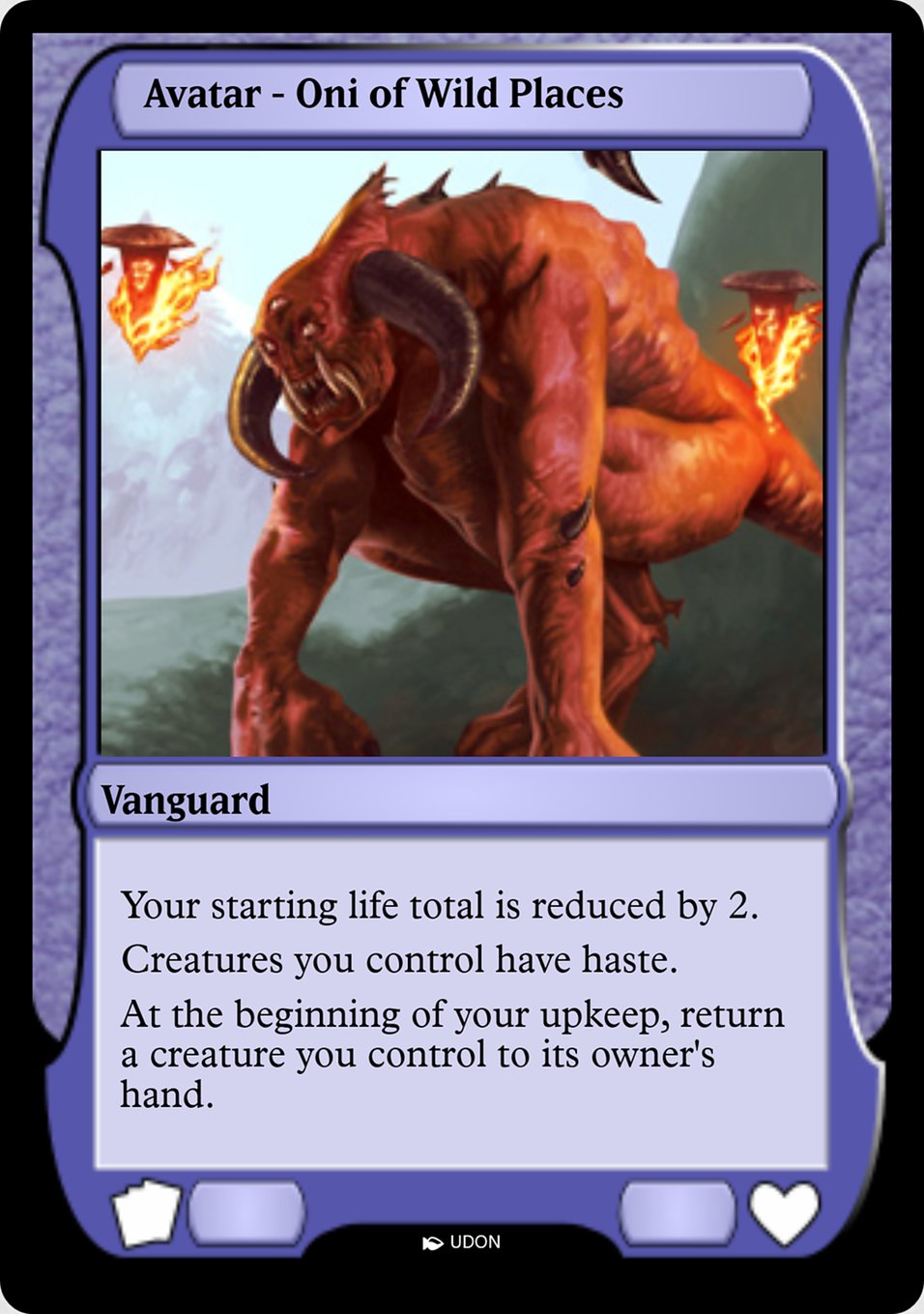 Avatar - Oni of Wild Places