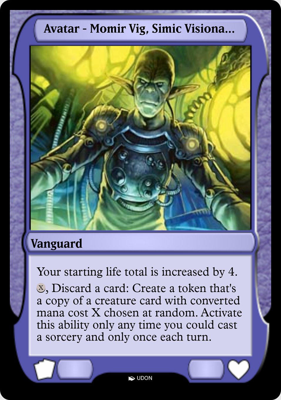 Avatar - Momir Vig, Simic Visionary (Alt.)