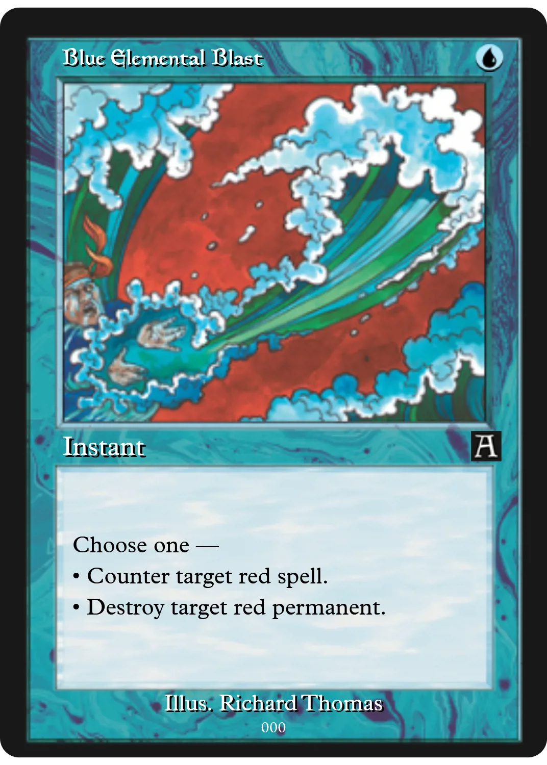 Blue Elemental Blast