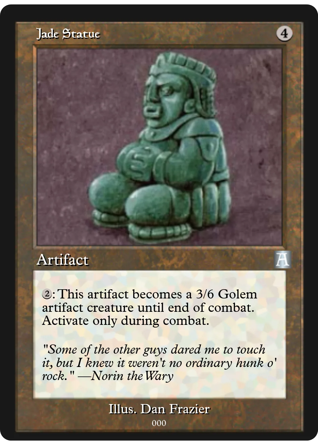 Jade Statue