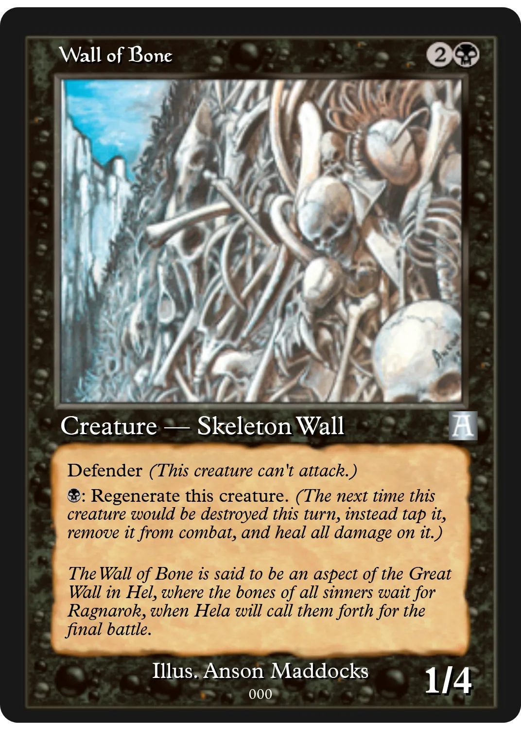 Wall of Bone
