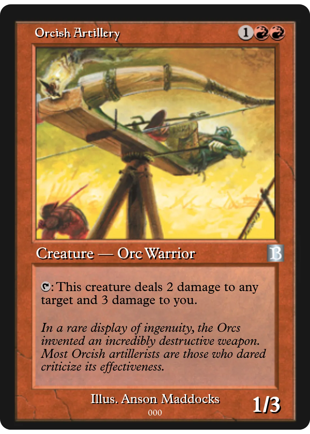 Orcish Artillery