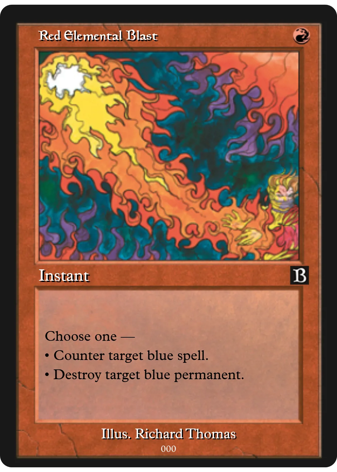 Red Elemental Blast