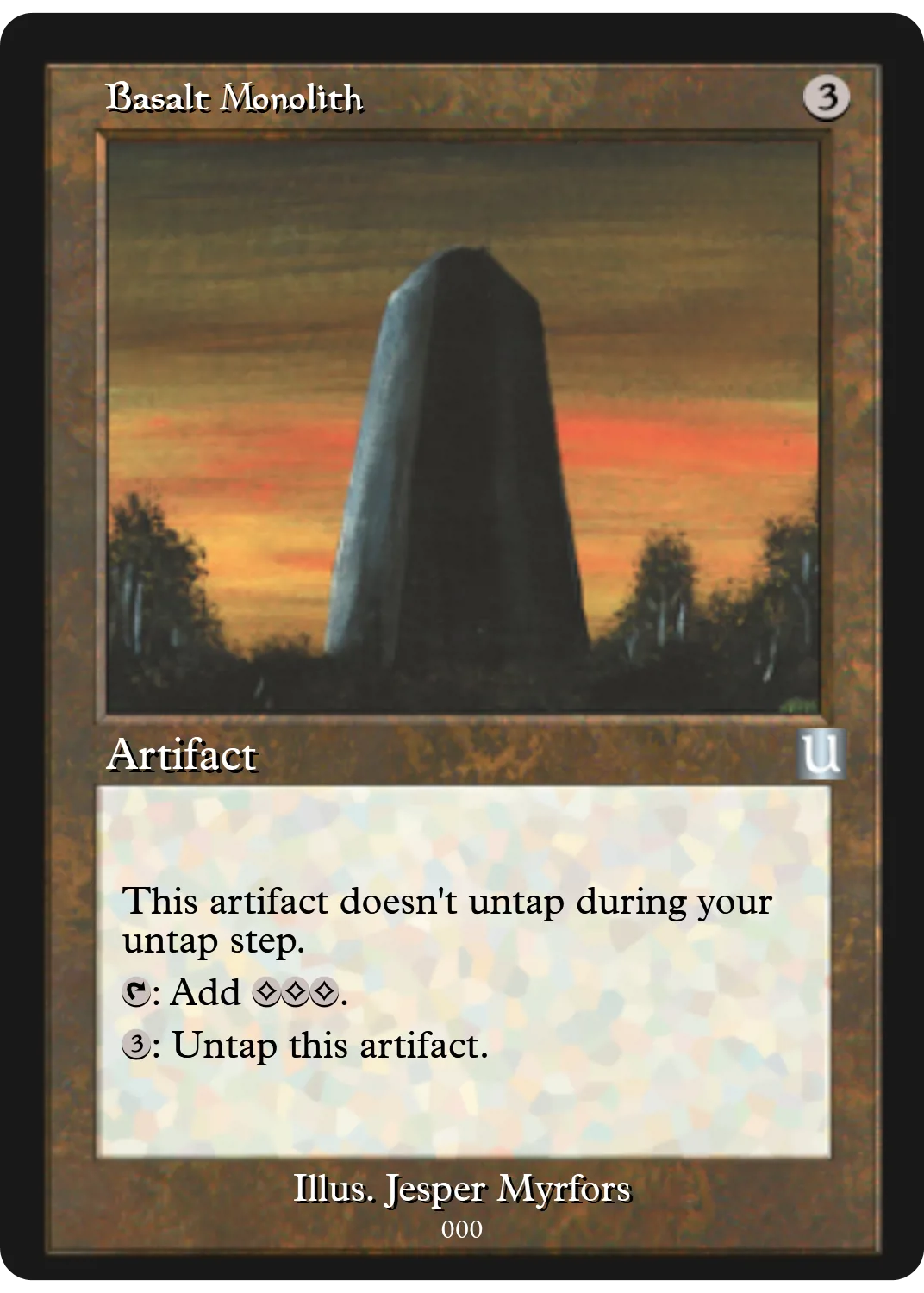 Basalt Monolith