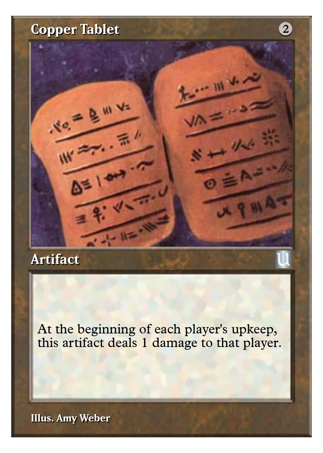 Copper Tablet