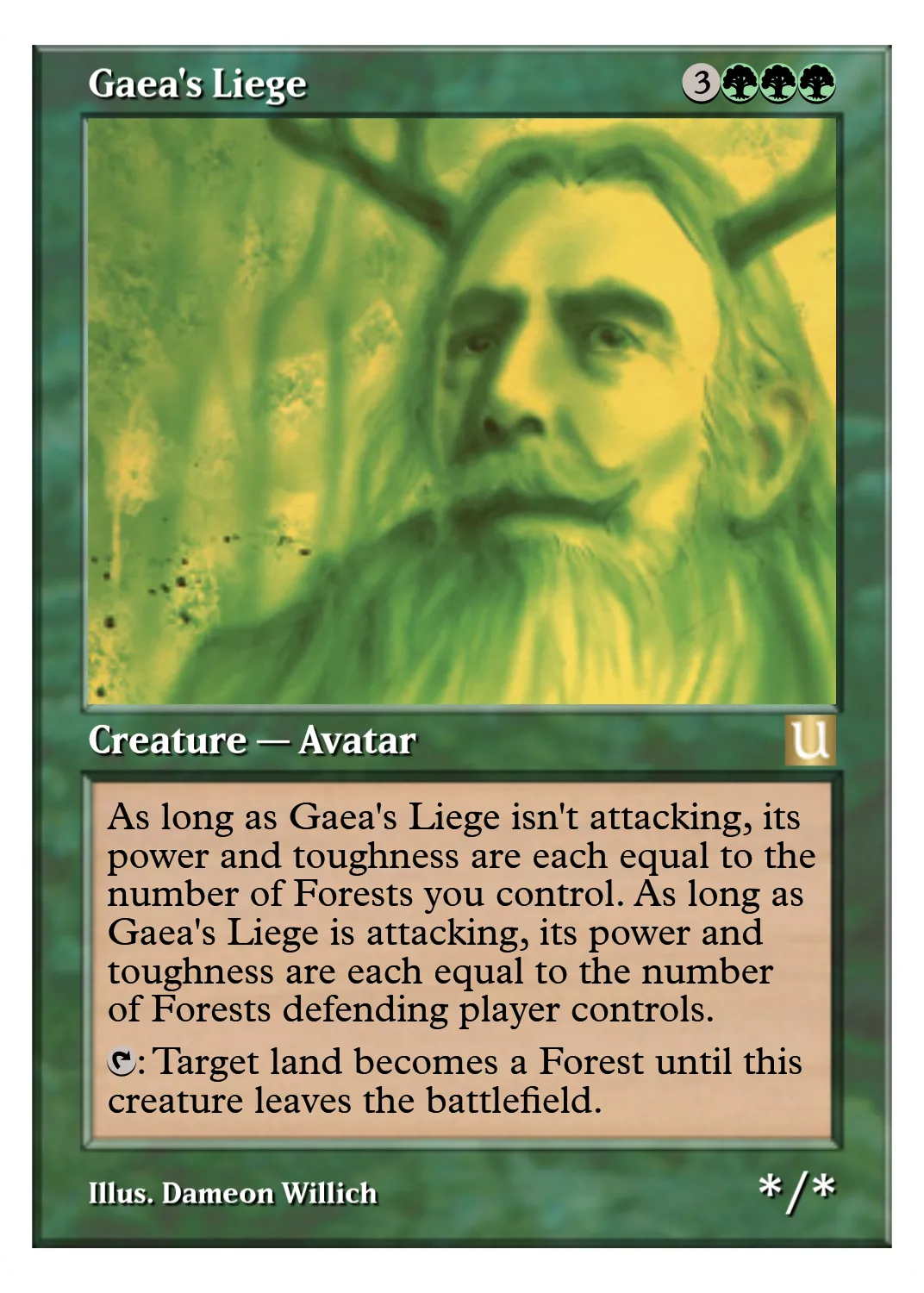 Gaea's Liege