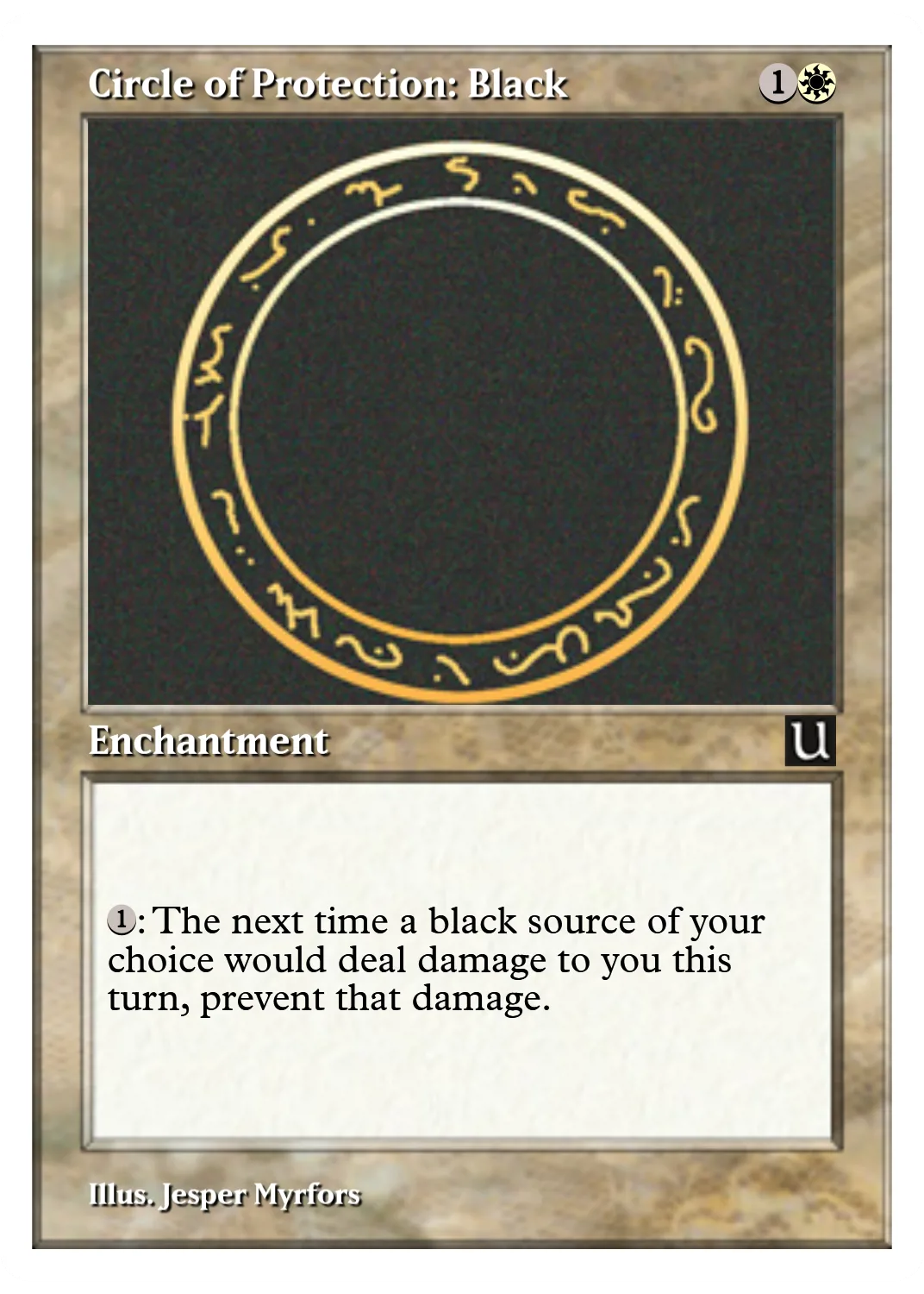 Circle of Protection: Black