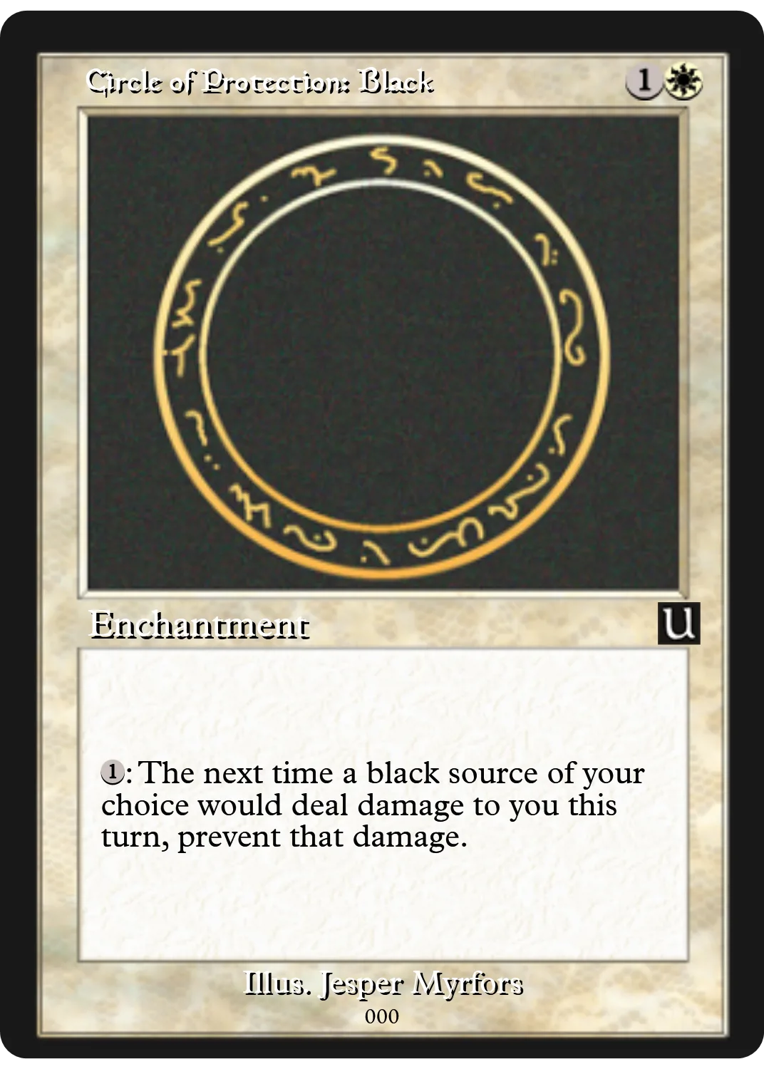 Circle of Protection: Black