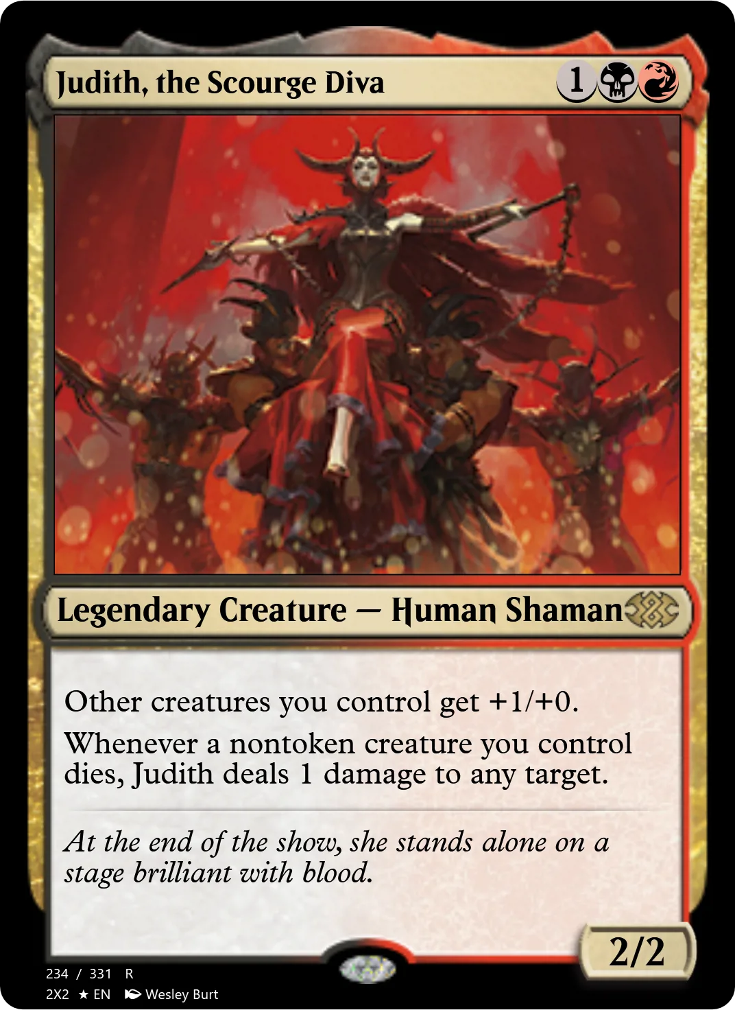 Judith, the Scourge Diva