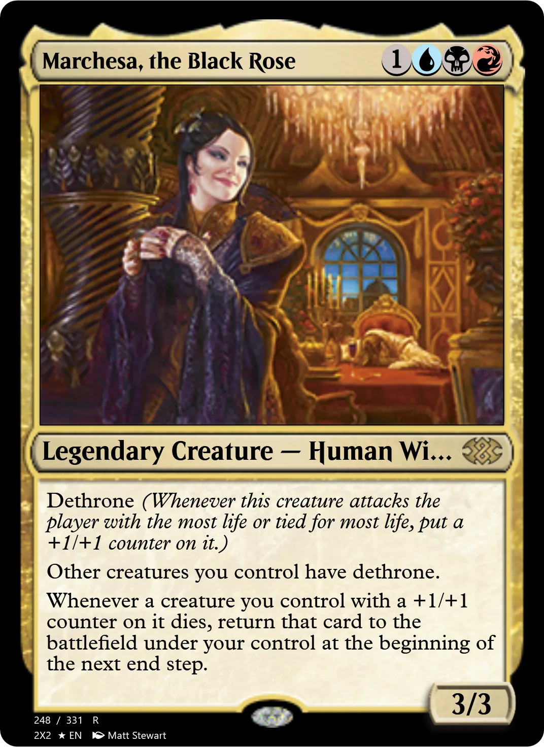 Marchesa, the Black Rose
