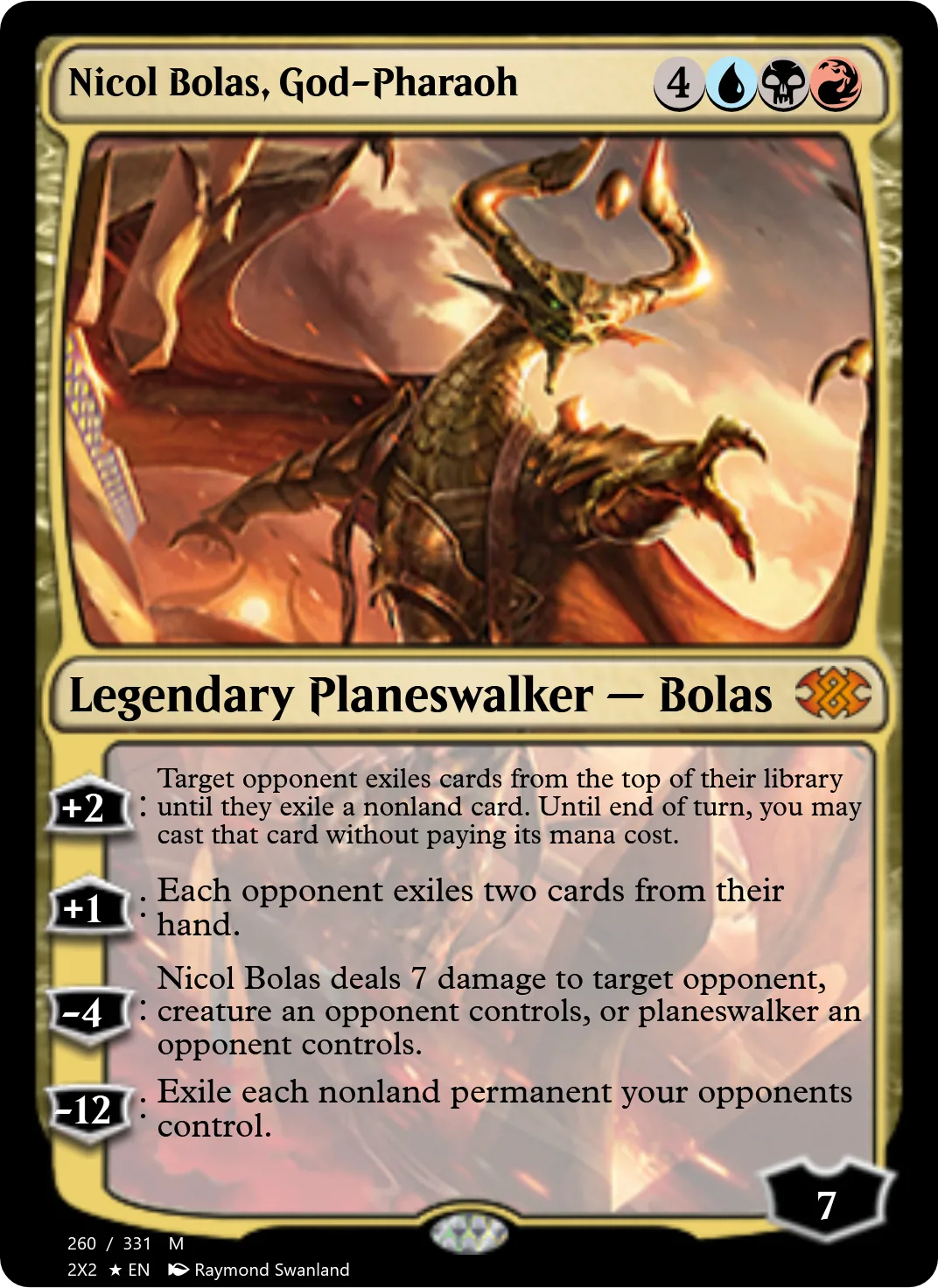 Nicol Bolas, God-Pharaoh